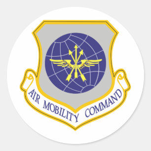 Sticker Rond Commandement de la mobilité aérienne