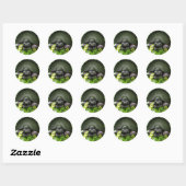 Sticker Rond Commando lent (Feuille)