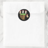 Sticker Rond Comme Lemmings (Sac)