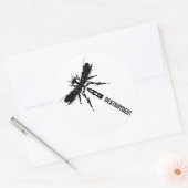 Sticker Rond Comme les insectes 5 (Enveloppe)