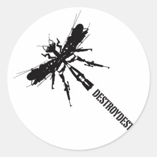 Sticker Rond Comme les insectes 5
