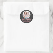 Sticker Rond Comme Mère Comme Fille, Cadeau Personnalisé Maman (Sac)
