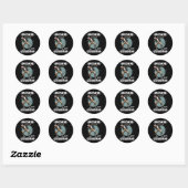 Sticker Rond Comme Mon Petit-Fils (Feuille)