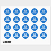 STICKER ROND COMMENT MON MARIAGE RUINE LE TIEN ? (Feuille)