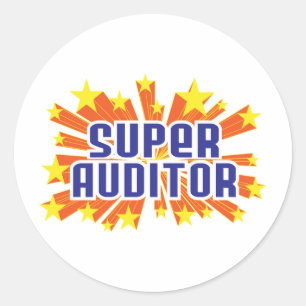 Sticker Rond Commissaire aux comptes superbe
