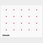 Sticker Rond Commodore standard, Japon (Feuille)