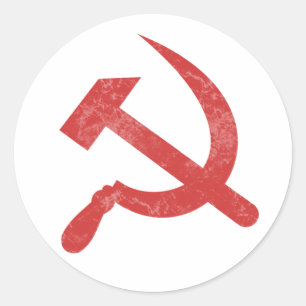Sticker Rond communisme