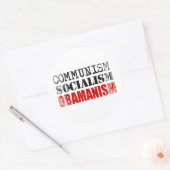 Sticker Rond COMMUNISME SOCIALISME OBAMANISME Faded.png (Enveloppe)