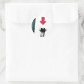 Sticker Rond Commutateur lumineux (Sac)