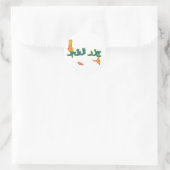 Sticker Rond Comores (Sac)