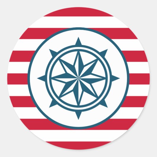 Sticker Rond Compas (Devant)
