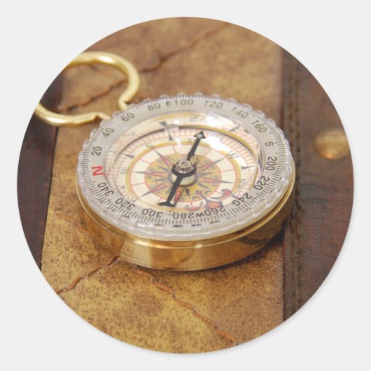 Sticker Rond Compas040309 (Devant)