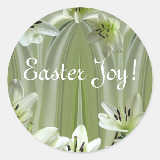 Sticker Rond Composition de la litière (Devant)