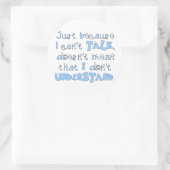 Sticker Rond Comprendre (Sac)