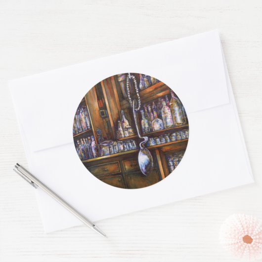 Sticker Rond Compris implicitement (Enveloppe)