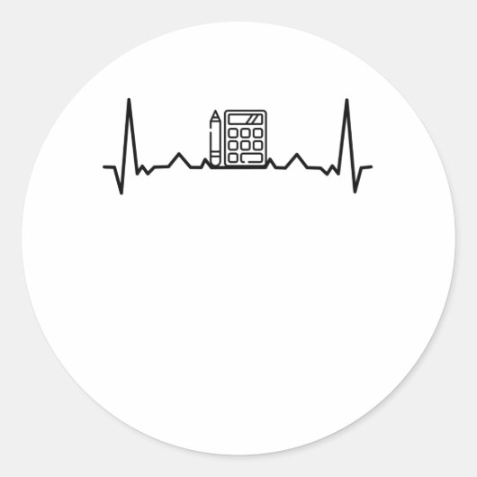 Sticker Rond Comptable (Devant)