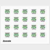 Sticker Rond Comptable comptable comptabilité comptable Finance (Feuille)