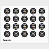 Sticker Rond Comptable comptable comptable Comptabilité Taxe Sa (Feuille)
