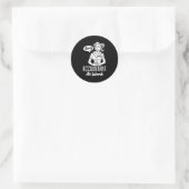 Sticker Rond Comptable comptable comptable comptable comptable  (Sac)