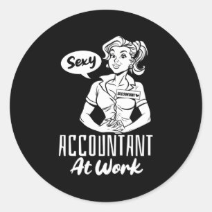 Sticker Rond Comptable comptable comptable comptable comptable