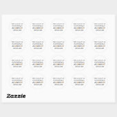 Sticker Rond Comptable Funny Awesome Comptable CPA Don (Feuille)