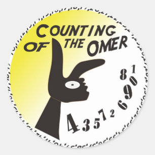 Sticker Rond Comptage de l'Omer