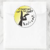 Sticker Rond Comptage de l'Omer (Sac)