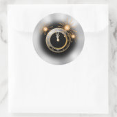 Sticker Rond Compte à rebours pour le nouvel an (Sac)