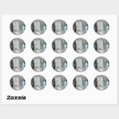 Sticker Rond Compteur de stationnement (Feuille)