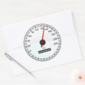 Sticker Rond compteur de vitesse (Enveloppe)