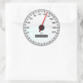 Sticker Rond compteur de vitesse (Sac)