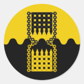 Sticker Rond Comté de Schattenor Populace Badge (Devant)