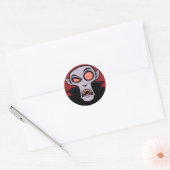 Sticker Rond Comte Dracula (Enveloppe)