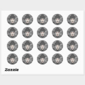 Sticker Rond Comte Dracula 2026 (Feuille)