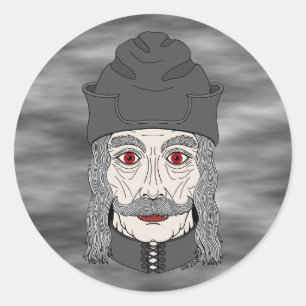 Sticker Rond Comte Dracula 2026