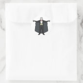 Sticker Rond Comte Dracula Vampire (Sac)