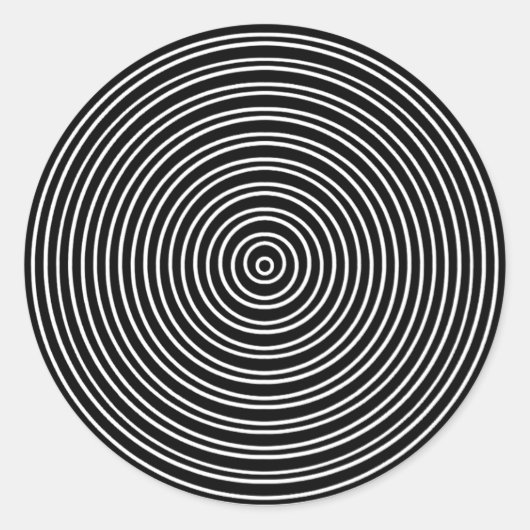 Sticker Rond Concentraspiral (Devant)