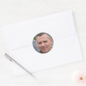 Sticker Rond Concentration sur le bien (Enveloppe)