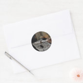 Sticker Rond Concepteur graphique (Enveloppe)