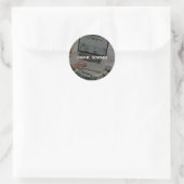 Sticker Rond Concepteur graphique (Sac)