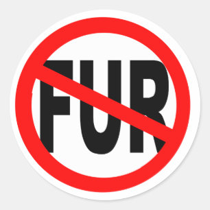 Sticker Rond Conception anti-fourrure