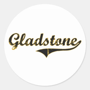 Sticker Rond Conception classique du Missouri de malle