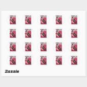Sticker Rond Conception cool - Grasp Life (Feuille)