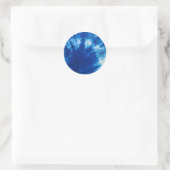 Sticker Rond Conception cravate-colorant (Sac)