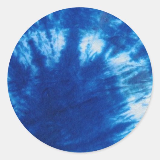 Sticker Rond Conception cravate-colorant (Devant)