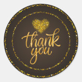Sticker Rond Conception d'amour mignonne – Parfaite pour les ca (Devant)