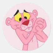 Sticker Rond Conception d'autocollants (Devant)