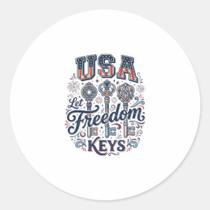Sticker Rond Conception de chemise vectorielle des touches de l
