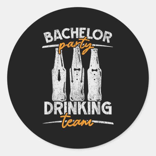 Sticker Rond Conception de correspondance de réunion de famille (Devant)