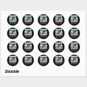 Sticker Rond Conception de déco léopard Amoureux des chats sans (Feuille)